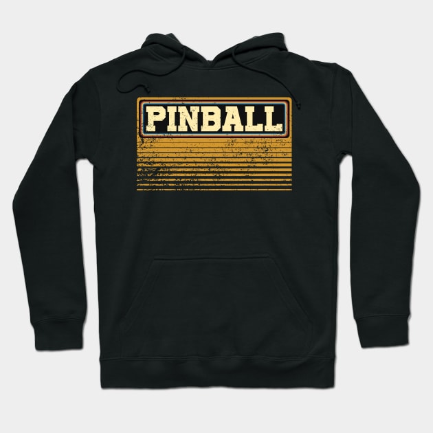 Vintage Pinball Hoodie by Issho Ni